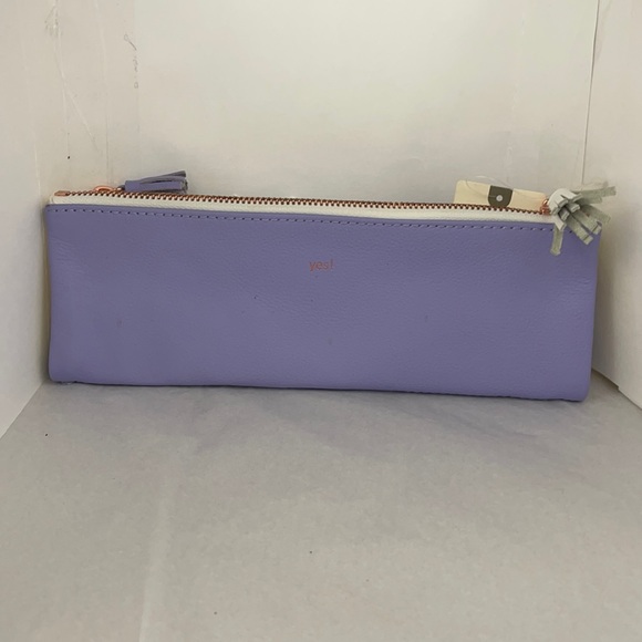 Anthropologie Handbags - NWT Lilac leather Anthropologie wallet